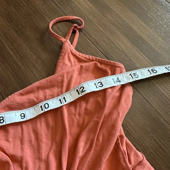 BODEN Gathered Jersey Midi Dress size 12R Kumquat Orange  
Style D0703-BGR - Picture 7 of 10